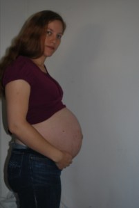 taken 10/12/13. 15 days before delivering Micah.